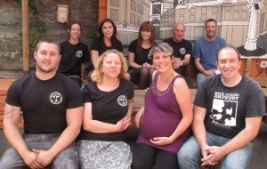 The staff from Frome's Milk Street Brewery