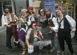Pirates take to the street as the carnival gets under way