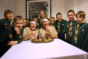 10th Frome Cubs with Rossetti House carers Emma Forster and Kirstie Westlake
