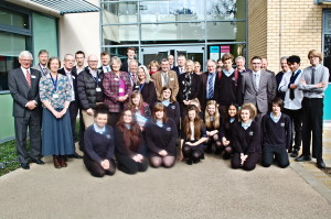 Frome Rotary mock interview participants.