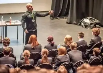 Hard-hitting talk on gangs, knife crime, and drugs