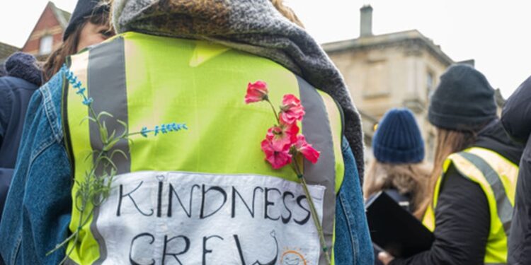 Kindness Builds Bridges – the town’s annual Kindness Festival is back