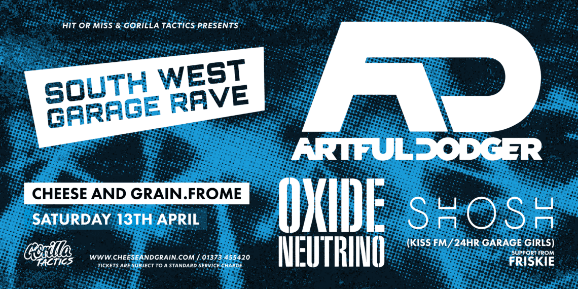 Cheese and Grain turns up the bass for South West Garage Rave