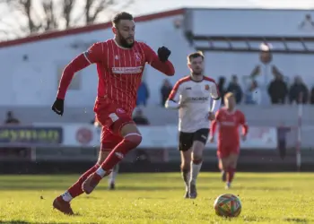 Hat-trick secures another win on the road for Frome Town
