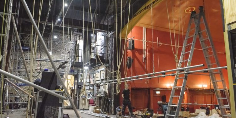 Memorial Theatre undergoes major maintenance and upgrade