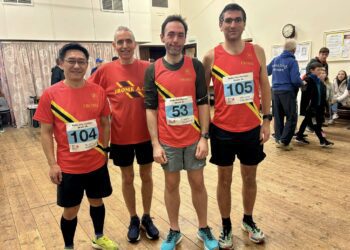 Frome runners put the perfect finish on a soggy February