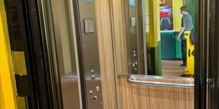 Lift refurbishment  at Westway Cinema now complete