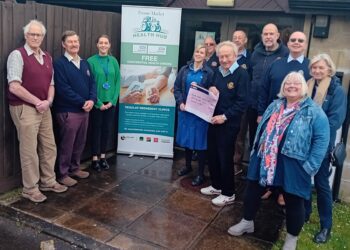 Lions support Frome Market Health Hub
