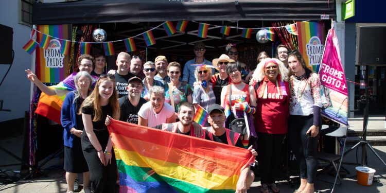 A proud day for Frome Pride