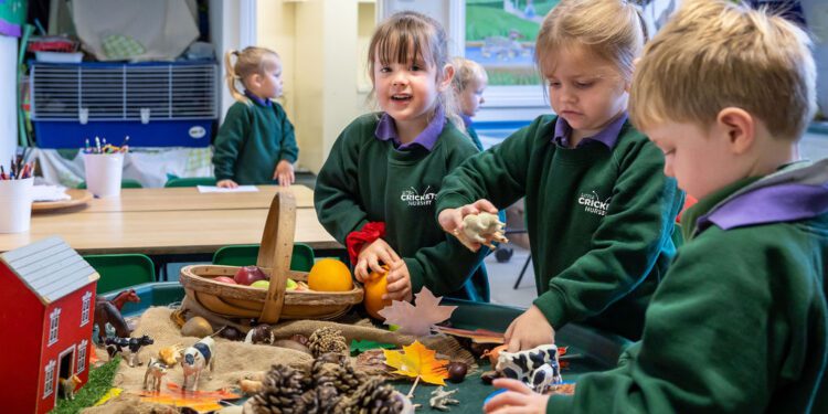 Building futures at  Little Crickets Nursery  at Springmead School