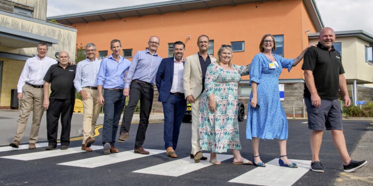 Friends give ‘huge thanks’ to Frome firms for saving NHS £40,000 in resurfacing project