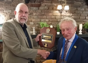 Lion receives prestigious award in honour of service