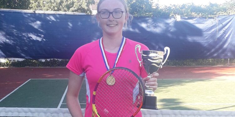 Teenage tennis star becomes youngest female to win club’s Championship Day