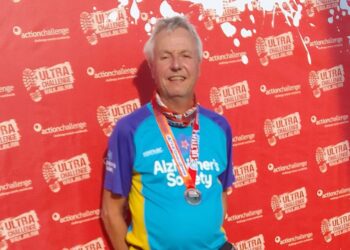 Record store owner completes continuous 100km hike