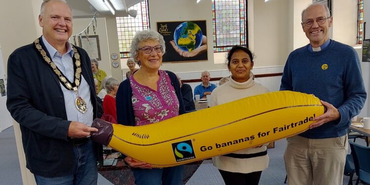 Wesley Church goes bananas for Fairtrade