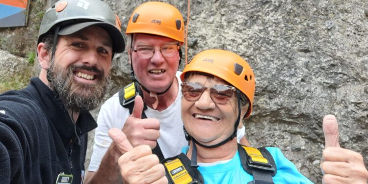 Frome woman scales Cheddar Gorge for charity
