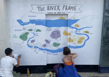 New mural explores our relationship with the River Frome