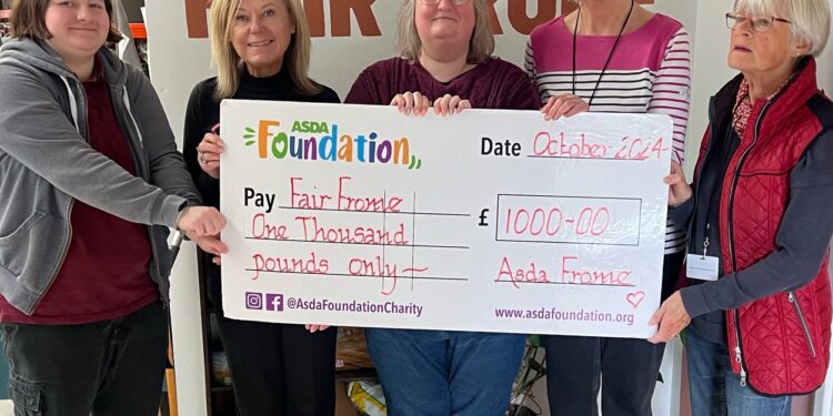 Fair Frome community grant to buy food this Christmas