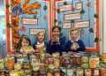 Hayesdown Pupils donate to Fair Frome Food Bank