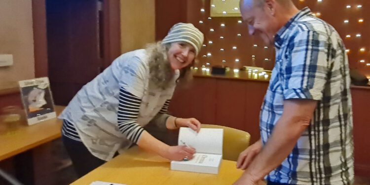 Sci-fi novelist launches  new book