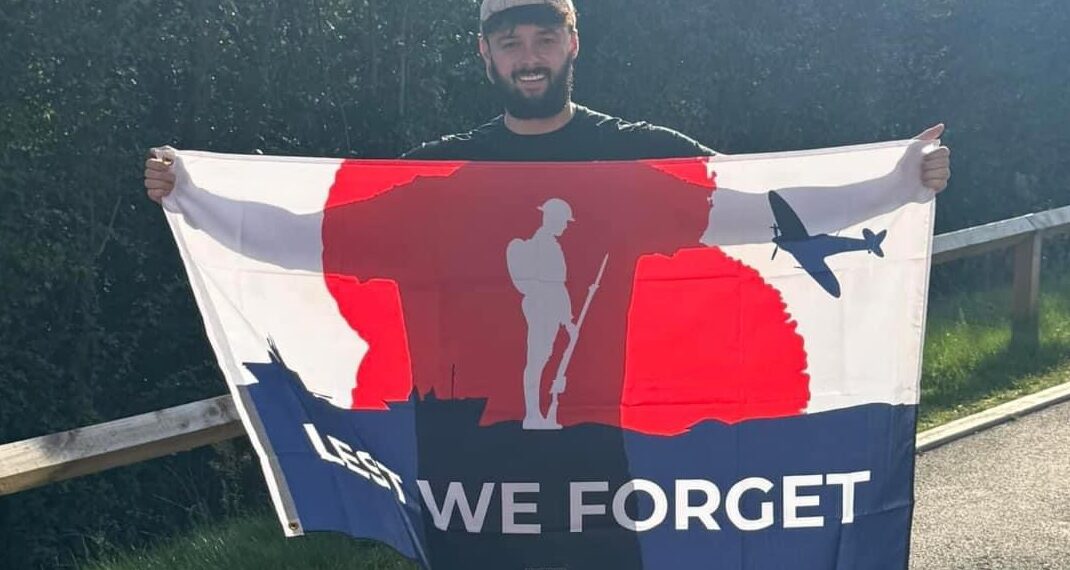 Veteran runs five miles a day for Royal British Legion