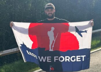 Veteran runs five miles a day for Royal British Legion
