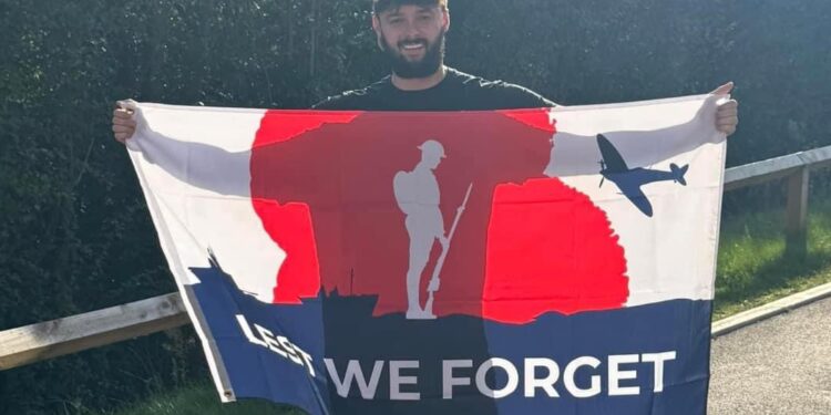 Veteran runs five miles a day for Royal British Legion