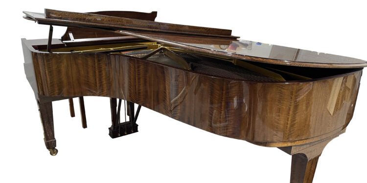 Steinway grand piano and rare 19th clock are auction highlights