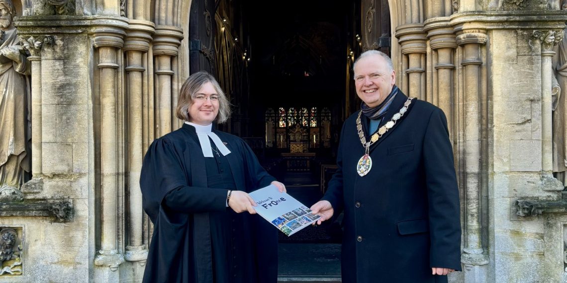 Bells ring out as Frome welcomes new vicar to St John’s Church