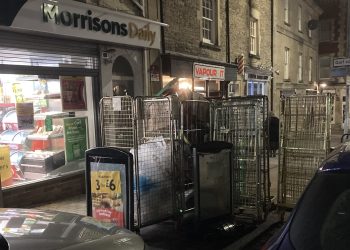 Resident calls for action over convenience store rubbish littering street
