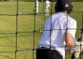 Winter training sessions at Frome Cricket Club ahead of summer season