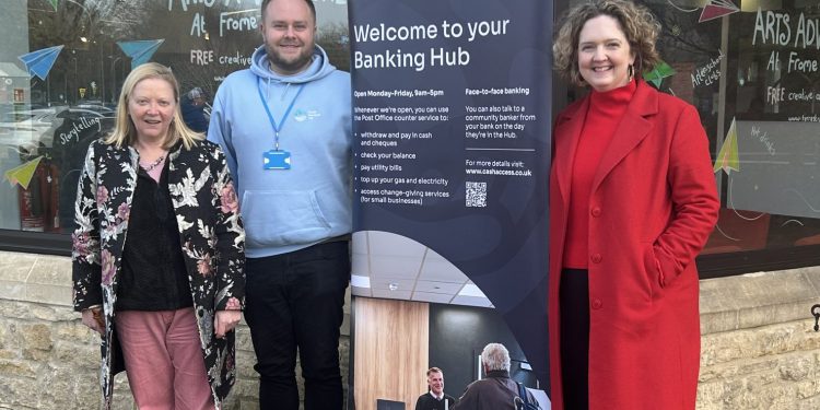 Frome Banking Hub opens offering vital services to residents