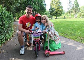 Four-year-old girl raises vital funds for charity in Victoria Park challenge