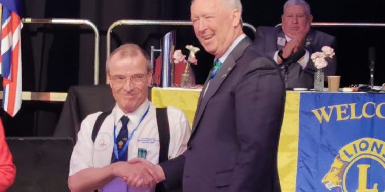 Frome Lion honoured with leadership award for creating disability policy