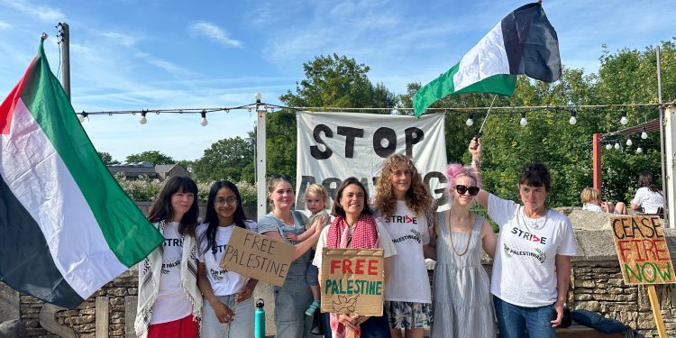 Frome residents raise over £5,000 to support families in Palestine