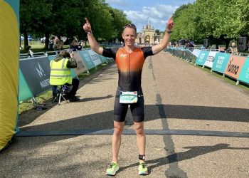Local coach crowned  British and English triathlon age-group champion