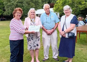 Donation boosts charity’s building restoration fund