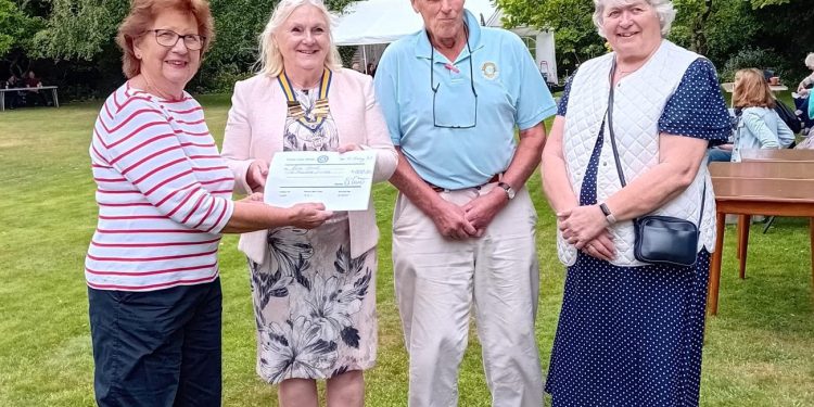 Donation boosts charity’s building restoration fund