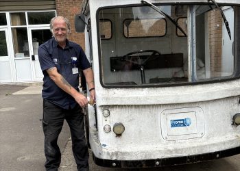 College caretaker celebrated for 44 years of service