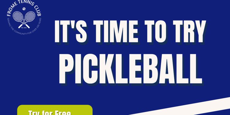 Pickleball open day at Frome Tennis Club