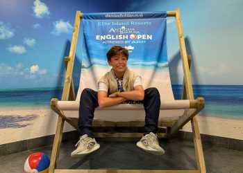 Young pickleball player scoops bronze in English Open