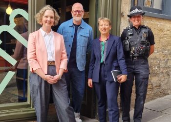 Frome MP welcomes Police and Crime Commissioner to Frome to discuss local safety concerns