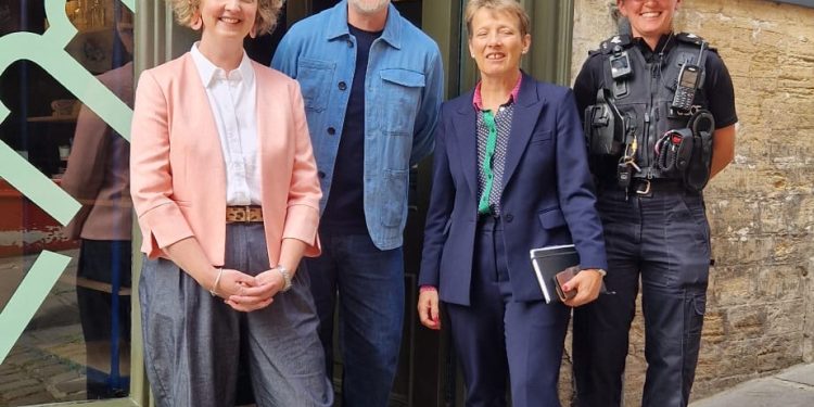 Frome MP welcomes Police and Crime Commissioner to Frome to discuss local safety concerns