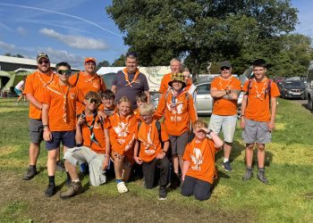 Frome scouts enjoy international Jamboree with Scouting for Girls campfire set