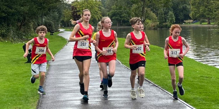 Impressive running from Frome Juniors