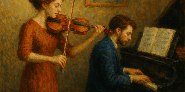 Violin and piano concert at Christ Church