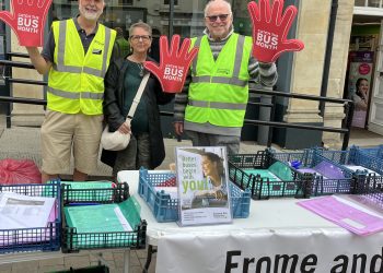 New timetables for bus services in Frome