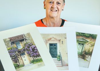 Watercolour paintings to be sold for charity in memory of late Frome stalwart