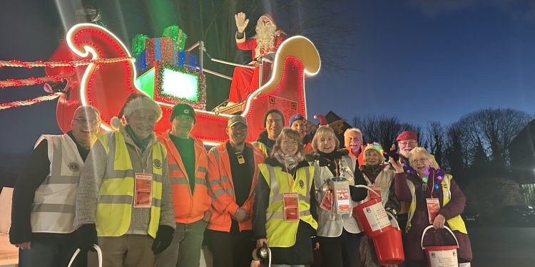 Father Christmas set for fundraising journey around Frome