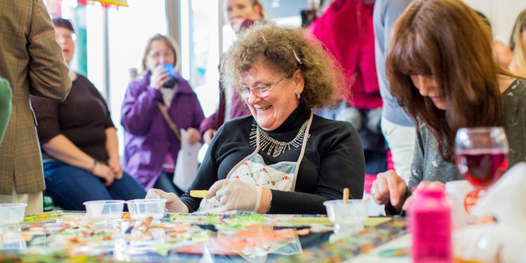 Pop-up winter café at The Key Centre